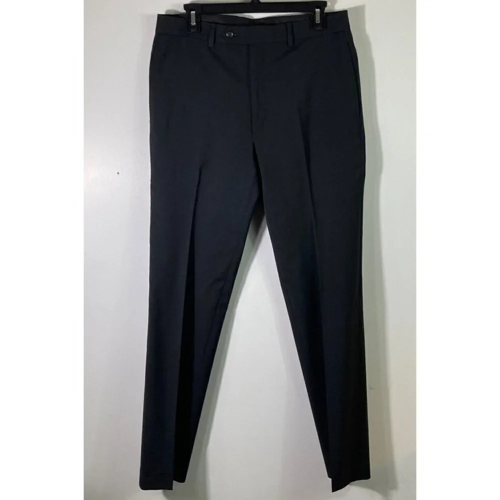Mens Lauren Ralph Lauren Green Label Wool Blend Dress Pants Black 32 x 32 #2